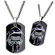 Star Wars VII Kylo Stainless Steel Dog Tag Pendant Necklace