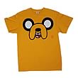 Adventure Time Jake Face Yellow T-Shirt