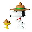 Peanuts Scout Snoopy and Woodstock Ultra Detail Figure