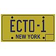 Ghostbusters Ecto-1 License Plate Prop Replica