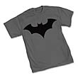 Batman New 52 Symbol Gray T-Shirt