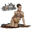 Star Wars Princess Leia as Jabba's Slave Accessory Pack