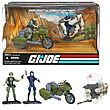 G.I. Joe Ram Cycle vs Cobra Flight Pod