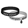Twilight New Moon Vampire Girl Rubber Bracelet 2-Pack