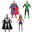 Justice League 5 1/2-Inch Bendable Figure 4-Pack