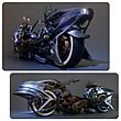 Final Fantasy XIII Shiva Bike  Play Arts Kai Action Figure