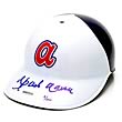 Hank Aaron Atlanta Braves Signed 1974 Batting Helmet