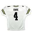 Brett Favre Signed Green Bay Packers Away/White Jersey