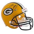 Aaron Rodgers Signed Green Bay Packers Deluxe Replica Helmet