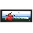 Tiger Woods Signed Driven Breaking Through Framed Display