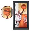 Michael Jordan Signed Breaking Through Framed Display