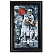 Peyton Manning Signed Colts Breaking Through Framed Display