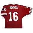 Joe Montana Signed San Francisco 49ers Home/Red Jersey