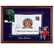 Tiger Woods Signed 2006 PGA Championship Pin Flag with Photo