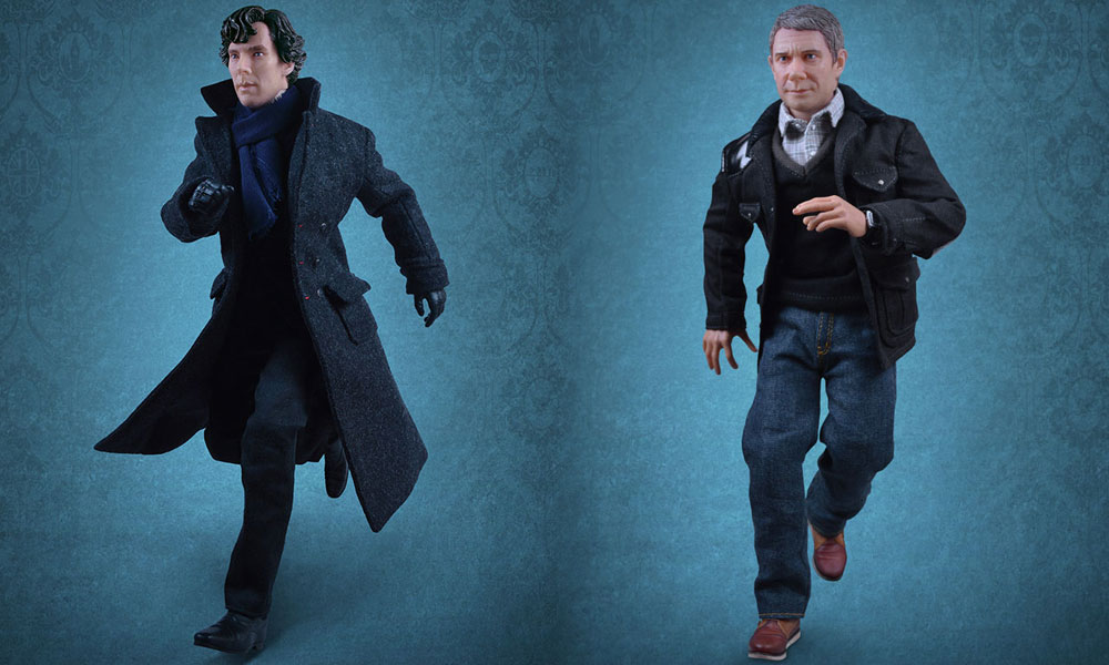 1//6 Sherlock Holmes Male Figure With Clothing Accessories Model Toy