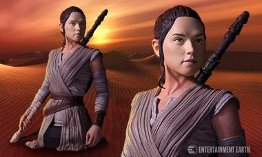 Add a Rey of Sunshine to Your Collection with Rey Mini-Bust!