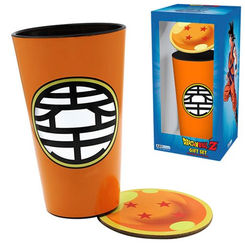 Dragon Ball Z Glass and Coaster Gift Set