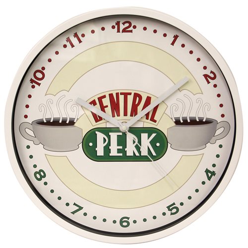Friends Central Perk Logo Clock