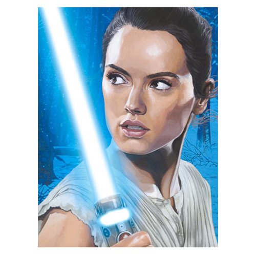 Star Wars: TFA Reluctant Warrior Canvas Giclee Art Print