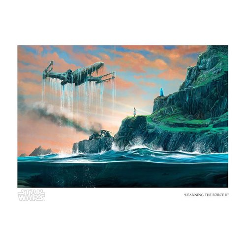 Star Wars Learning the Force II by Akirant Paper Giclee