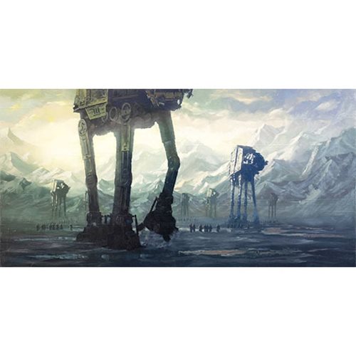 Star Wars Dawn at Hoth Christopher Clark Canvas Giclee Art