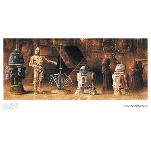 Star Wars Can You Speak Bocce by Akirant Paper Giclee Art