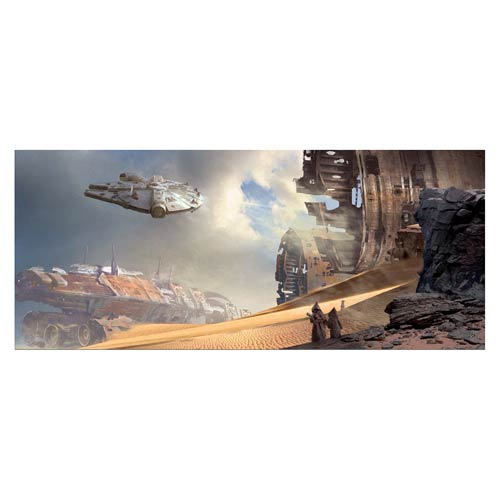 Star Wars Through the Wreckage Rolled Giclee Print