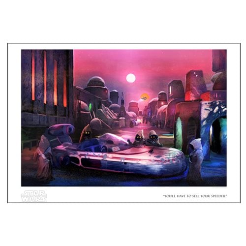 Star Wars You’ll Have to Sell Your Speeder Joel Payne Paper