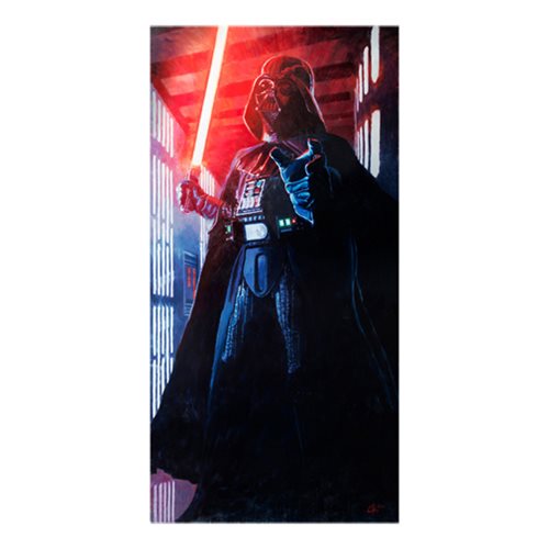 Star Wars Confronting Vader Paper Giclee Art Print
