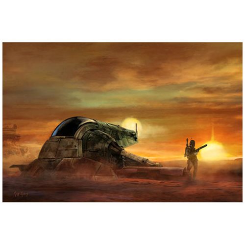Star Wars Suns Set by Cliff Cramp Canvas Giclee Art Print