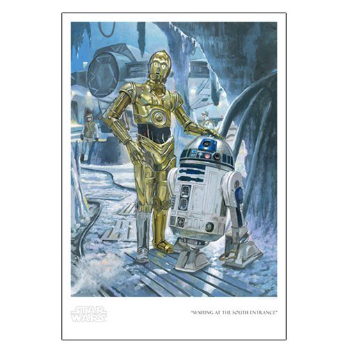 Star Wars Waiting at the South Entrance Paper Giclee Print