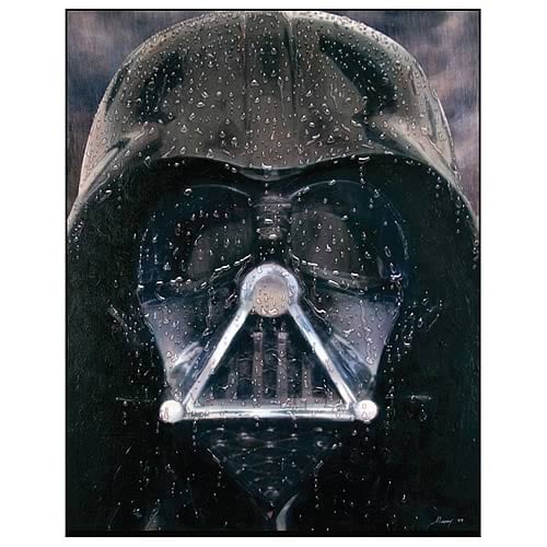 Star Wars Darth Vader Regrets Paper Giclee Print