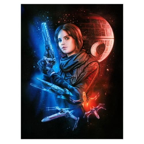 Star Wars Mission for Hope by Claudio Aboy Canvas Giclee Art