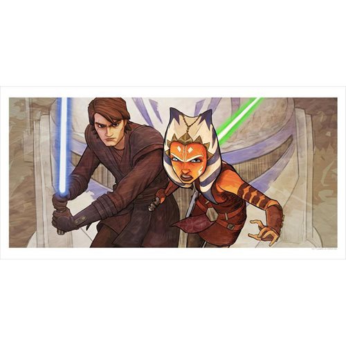 Star Wars: The Clone Wars Whatever Is Required Lithograph
