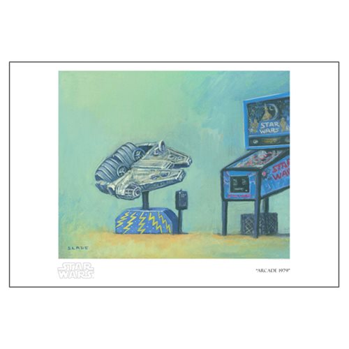 Star Wars Arcade 1979 by Christian Slade Paper Giclee Print