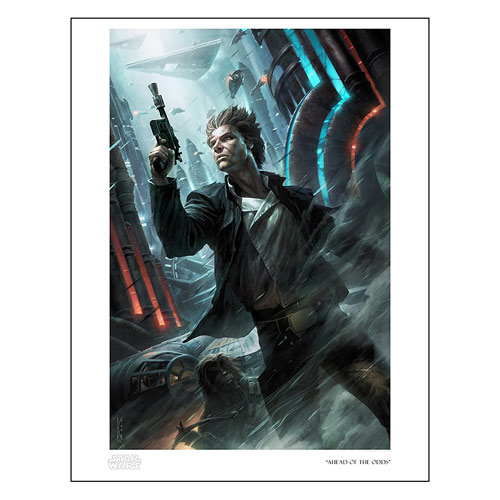 Star Wars Ahead of the Odds Raymond Swanland Paper Giclee