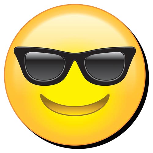 Emoji Sunglasses Funky Chunky Magnet - Aquarius - Emoji - Magnets at ...