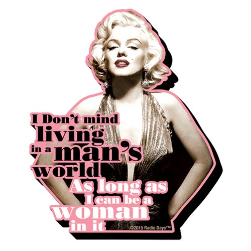 Marilyn Monroe Quote Funky Chunky Magnet