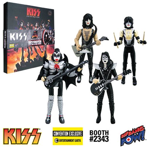 KISS Destroyer 3 3/4-Inch Action Figure Deluxe Box Set - SDCC Debut