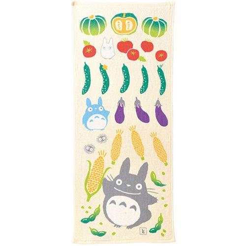 My Neighbor Totoro Vegetable Imabari Gauze Series Face Towel