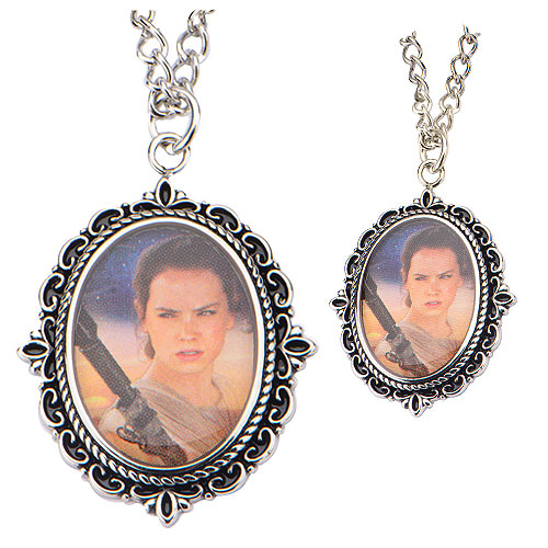 Star Wars VII Rey Stainless Steel Pendant Necklace