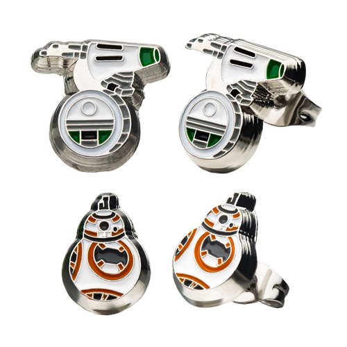 Star Wars: Rise of Skywalker D-O and BB-8 Earring Set