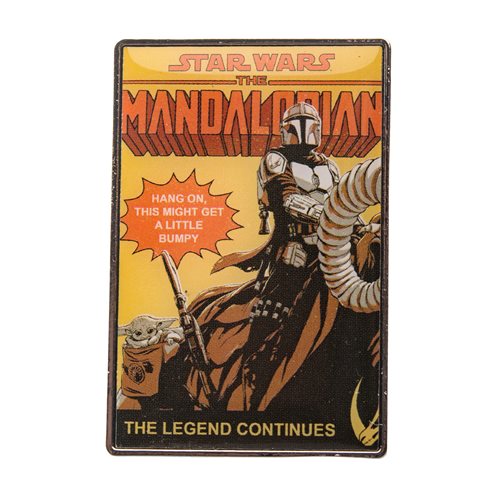 Star Wars The Mandalorian The Legend Continues Pin