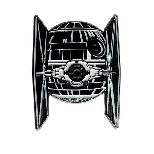 Star Wars TIE Fighter / Death Star Light-Up Pin
