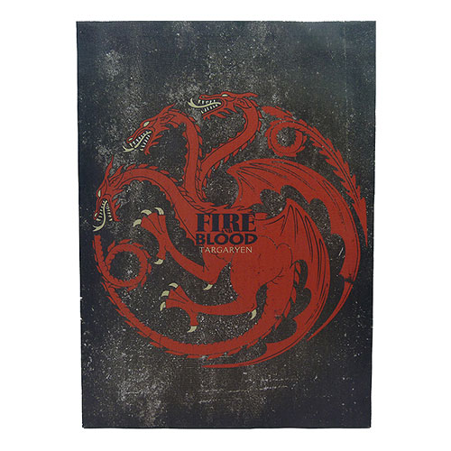 Game of Thrones Targaryen Sigil Canvas Art