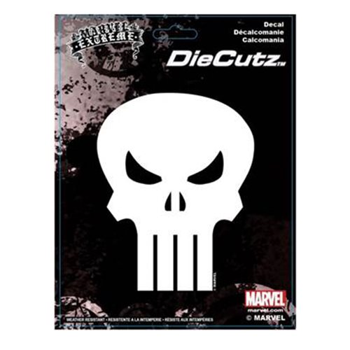 UPC 045929400074 product image for Punisher Die-Cut Decal | upcitemdb.com