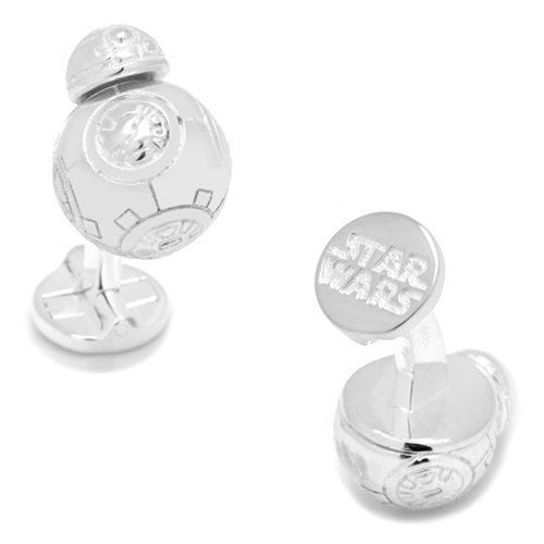 Star Wars BB-8 3D Sterling Silver Cufflinks