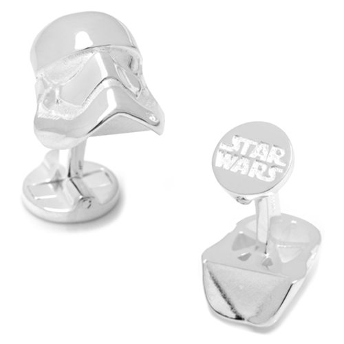 Star Wars Stormtrooper 3D Sterling Silver Cufflinks