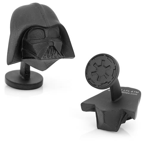Star Wars 3-D Darth Vader Head Cufflinks