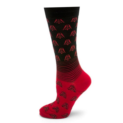 Star Wars Darth Vader Red Ombre Socks